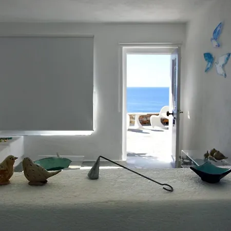 Romantic And Cozy House On The Waterfront In Koundouros, Kea 度假居